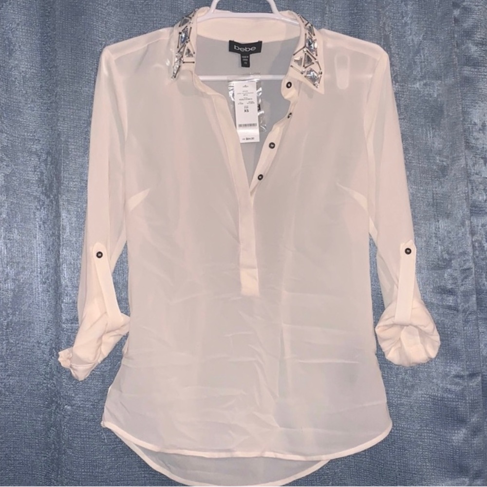 Blouse renew jewel collar